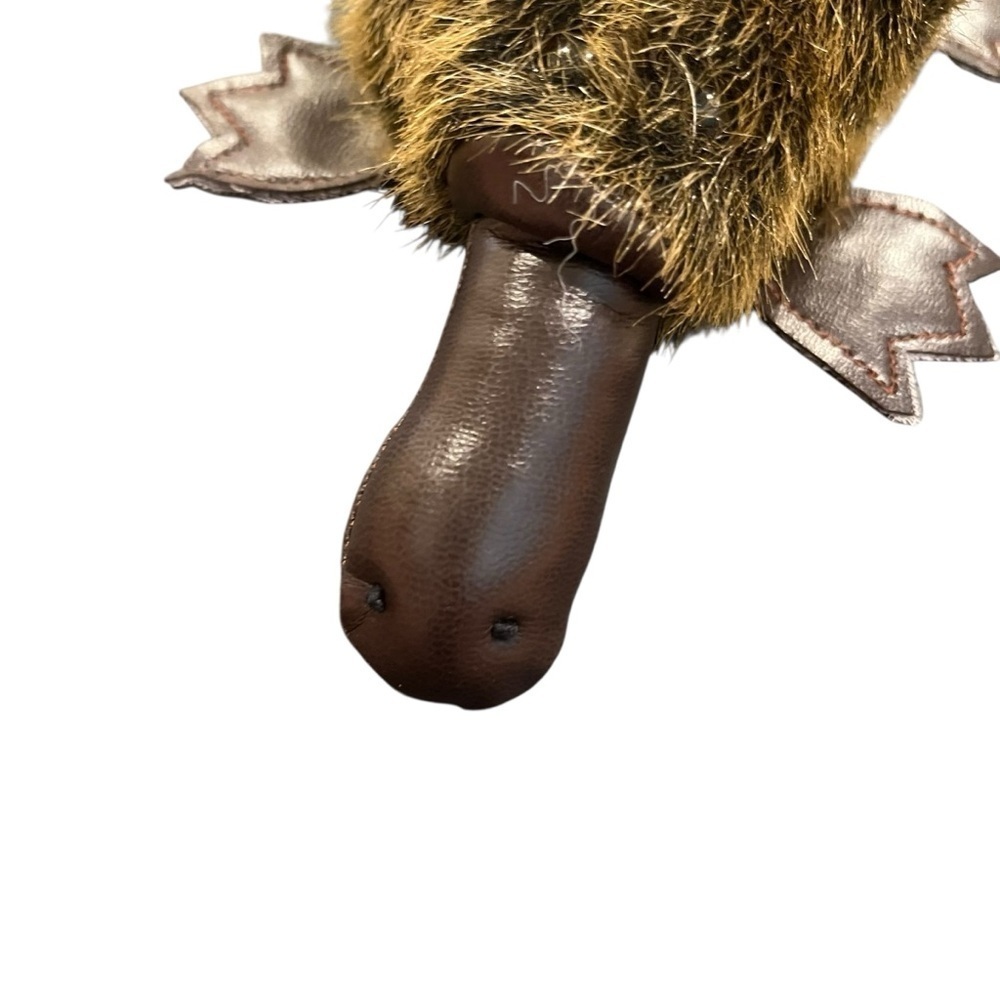 Duckbill Platypus 12” Plush stuffed animal Brown - Picture 4 of 5